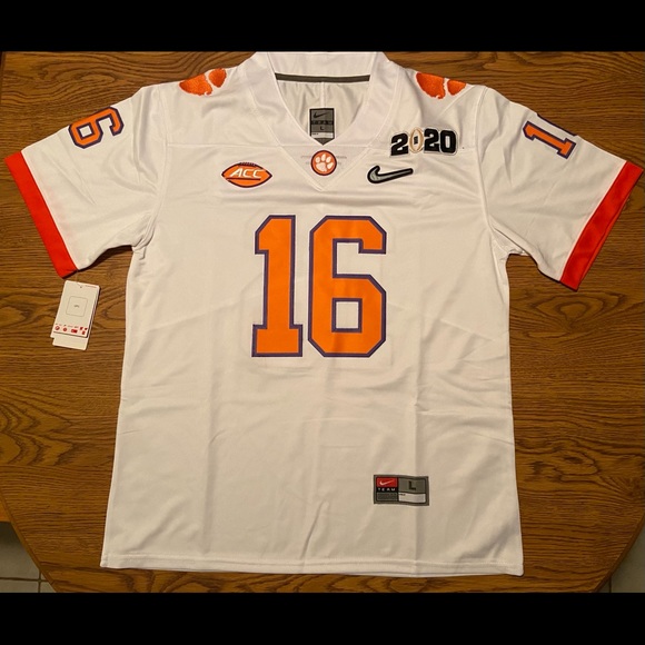 white trevor lawrence jersey